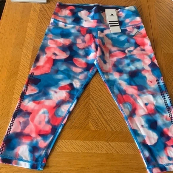 NWT Adidas workout capri pants - Picture 1 of 7